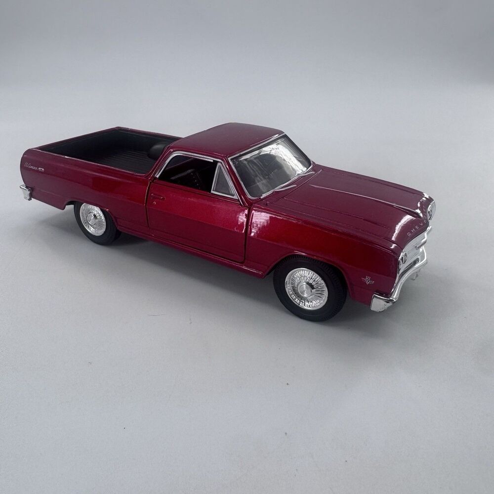 Maisto Chevrolet El Camino Diecast Model Car Red 1:25 Scale Fast Shipping
